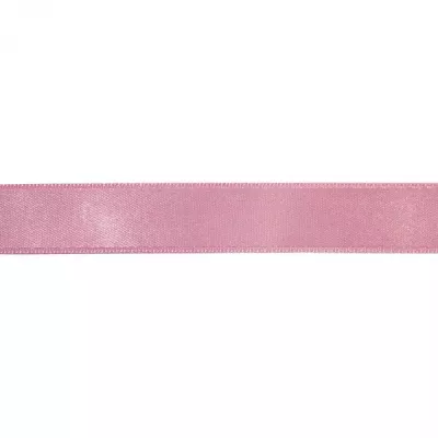 Лента атласная розовая, 2 см 