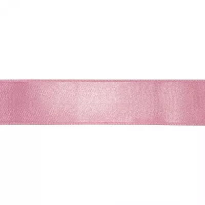 Лента атласная розовая, 3 см 