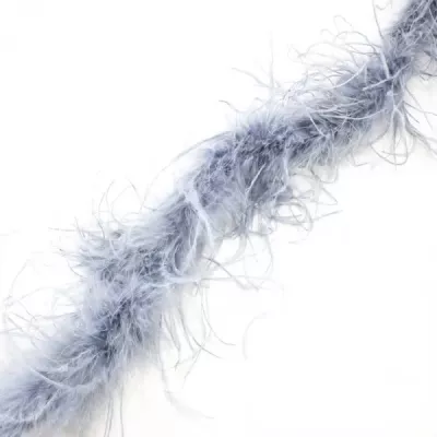 Боа пух серый, 2 м