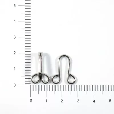 Пришивні гачки, срібло 21 мм