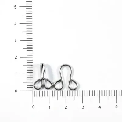 Пришивні гачки, нікель 16 мм