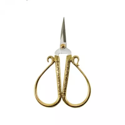 Ножиці №2 із золотими ручками