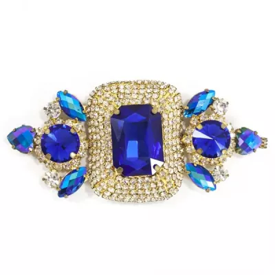 Декор фрагмент скло + метал