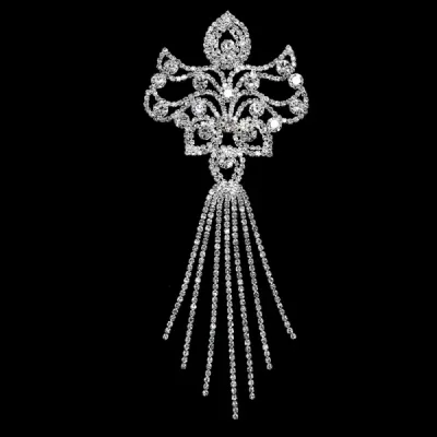 Декор фрагмент скло + метал