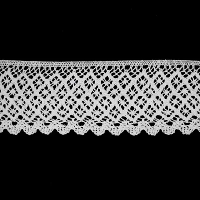  Кружево Кроше арт 037,шир. 8 см, в боб. 9 м