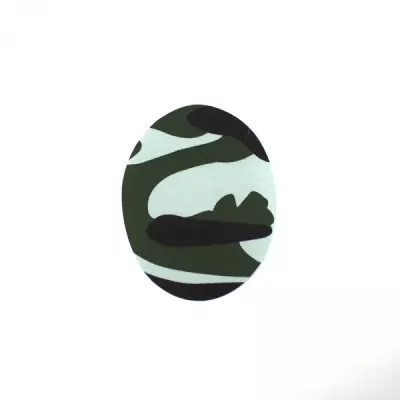 Аппликация клеевая латка из ткани,2 шт.(4)