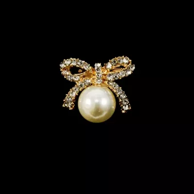 Брошка Бантик, 2,5х2 см