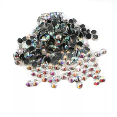 Стрази клейові білі