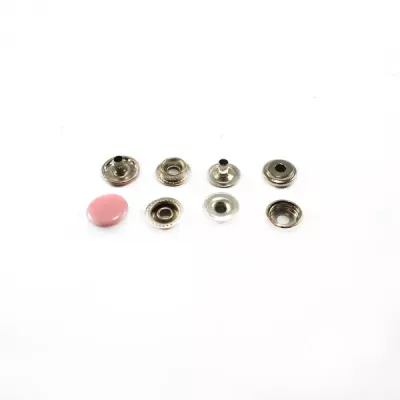 Кнопка розовая, 15мм