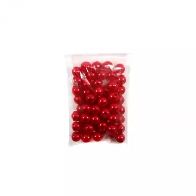 Жемчуг пришивной 8 мм,красный 