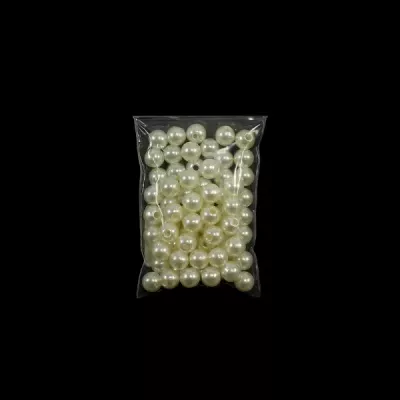 Жемчуг пришивной 8 мм,молочный 
