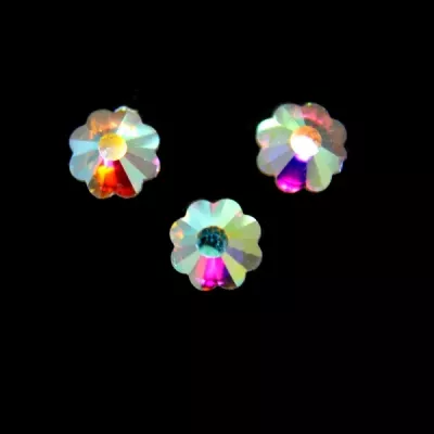 Стрази клейові Plum, 6x6 мм