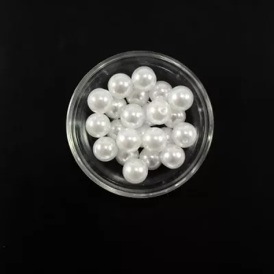 Перли пришивні 12 мм, білий
