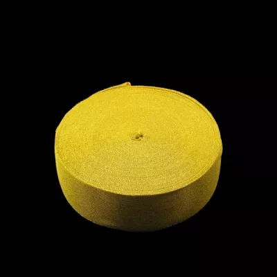 Резинка білизняна жовта+люрекс, 6 см