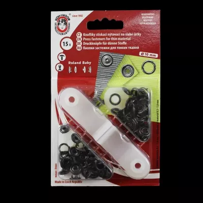 Кнопка свінгер оксид+інструмент для встановлення,10 мм