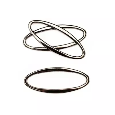 Рамка регулятор чорний нікель, 50х15 мм