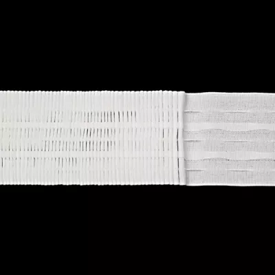 Лента для штор равномерная, 6 см