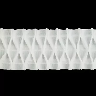 Стрічка для штор вафельна, 6 см