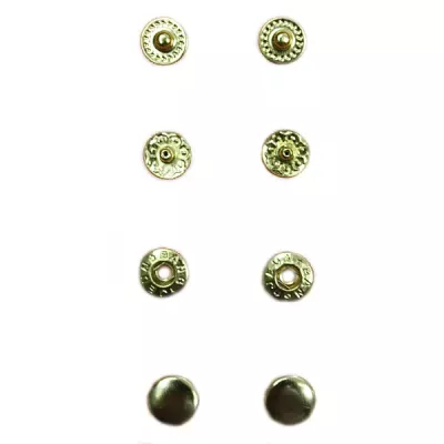 Кнопка маленька золота 12.5 мм