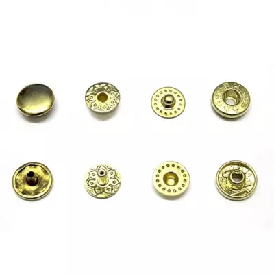 Кнопка сорочка золота, 10 мм