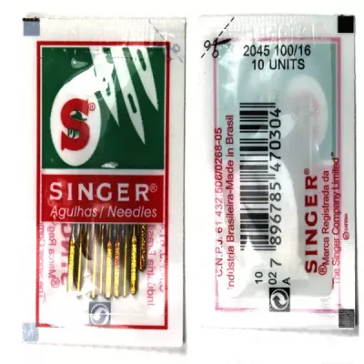 Голка для побутових машин Singer №100, упак. 10 штук.