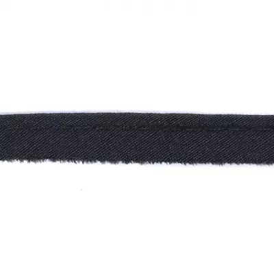 Кант Х/Б чорний, 1.2 см