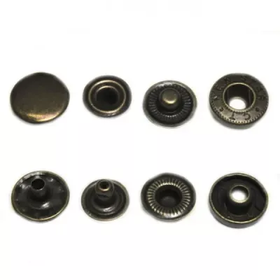 Кнопка середня антик Alfa, 15 мм