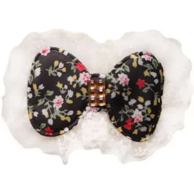 Круглий Метелик з візерунками Нашивка об'ємна