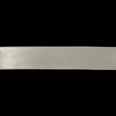 Лента атласная молочная, 4 см 