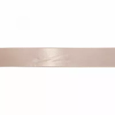 Лента атласная светло-розовая, 4 см 