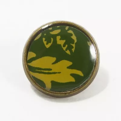 Ґудзик метал темно-зелений