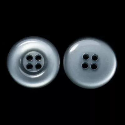 Ґудзик блакитний перламутровий, 18 мм