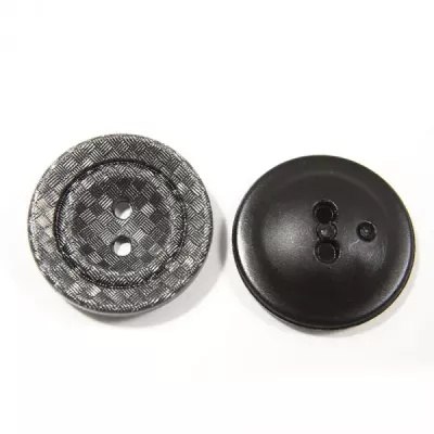 Гудзик темно - сірий, 24 мм