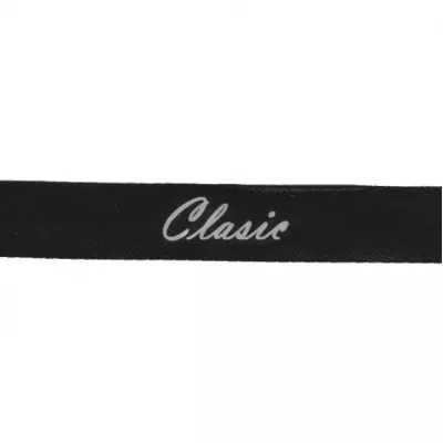 Стрічка для накатки Saten (сатин) чорна, 1.5 см