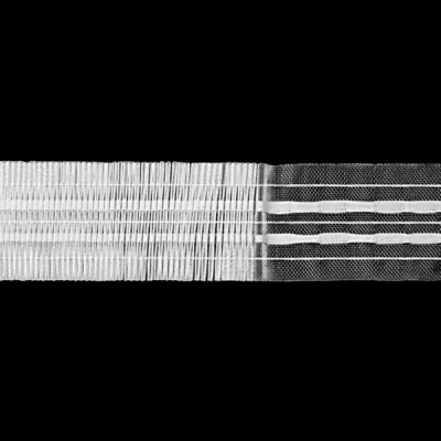 Лента для штор равномерная, 6 см