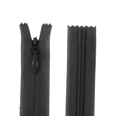 Блискавка YKK потайна 30 см -чорна.