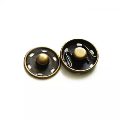 Кнопка пришивна антик, 17 мм