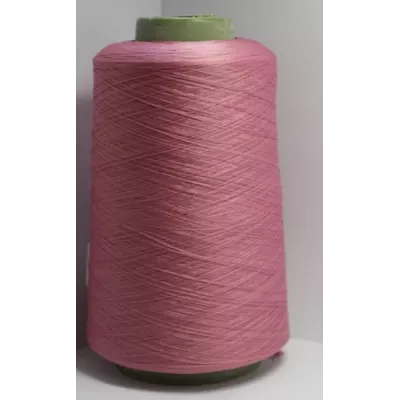 Нитка текстурована - попелясто-рожева