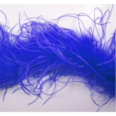 боа пух электрик (синий), 2 м