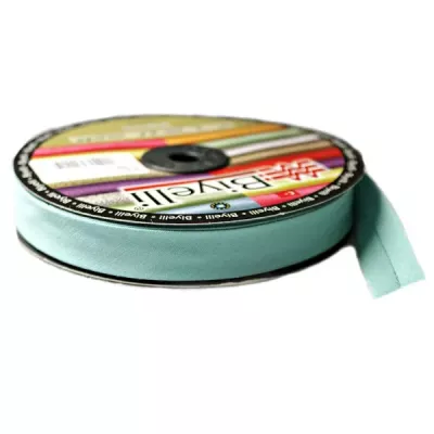 Коса бейка х/б бірюзова, 2 см