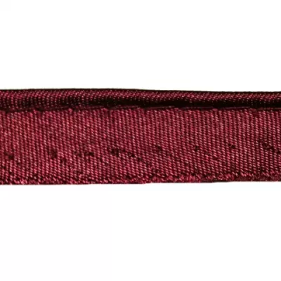Кант атласний бордовий, 1.2 см