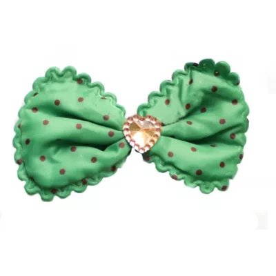 Зелёная бабочка Нашивка объемная  