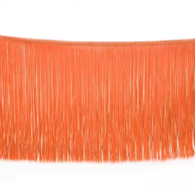 Бахрома танцювальна помаранчева, 15 см