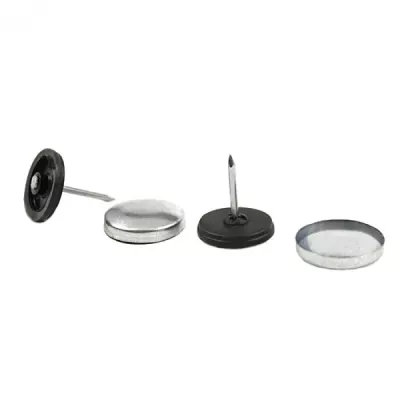 Гудзик під обтяжку меблів. із гвоздиком 36L чорна