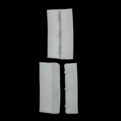 Застібка-подовжувач біла, 3 ряди