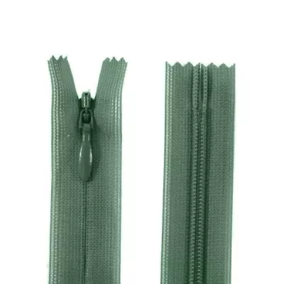 Блискавка YKK потайна 30 см колір 153-пляшковий