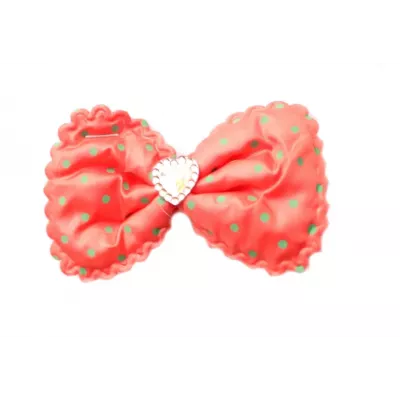 Красная бабочка Нашивка объемная 