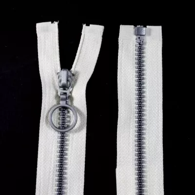 Блискавка Lux тракторна .20 см тип 3, колір 841-екру + сірий, роз'ємна