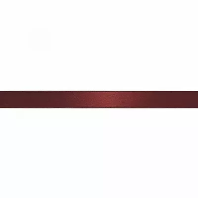 Стрічка атласна бордова, 2 см