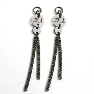 Подвеска металлическая с цепочкой